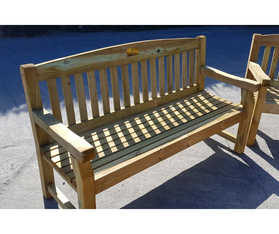 3 Seater Premium Garden Bench 5 Ft, Wooden Garden Benches Ireland