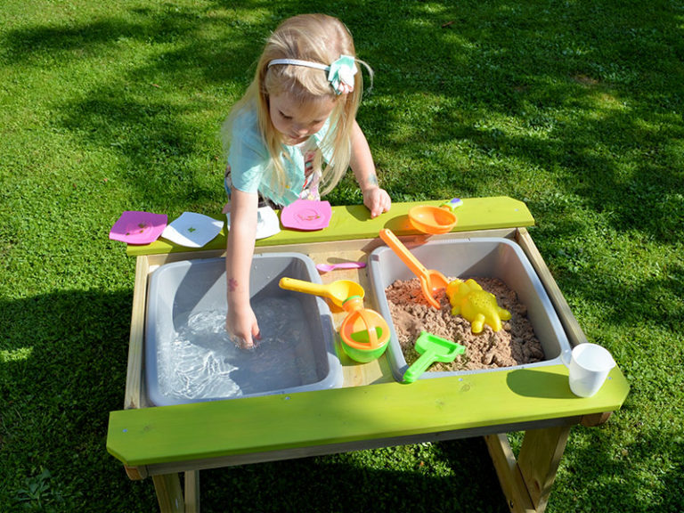 Kids Picnic Bench Sand & Water Table Hennessy Outdoors