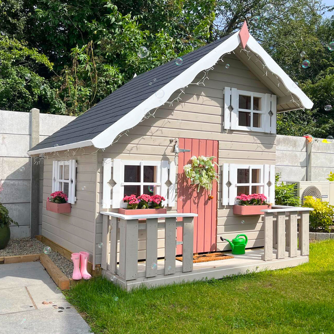 Childrens timber playhouse online