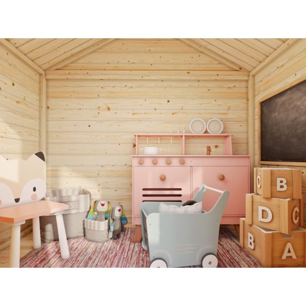 Toby Kids Wooden Playhouse