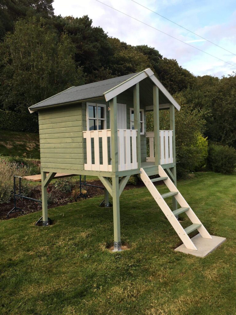 Toby Kids Playhouse with Stilts 2.1m² Hennessy Outdoors