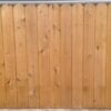 Closed Round Top Fence Panels