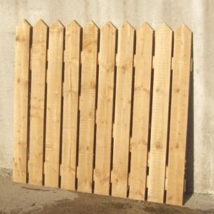 Open Picket Fence Panel