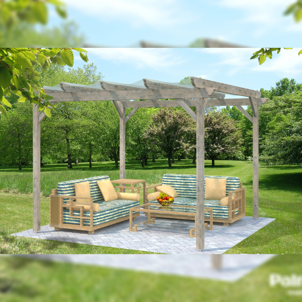 Pergola 9.5 m2 Hennessy Outdoors
