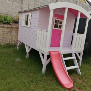 Huck Playhouse with Slide
