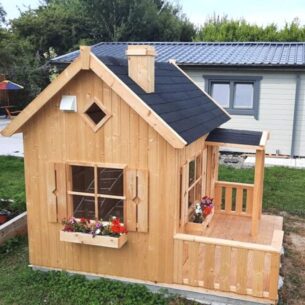 Lodge Wooden Playhouse