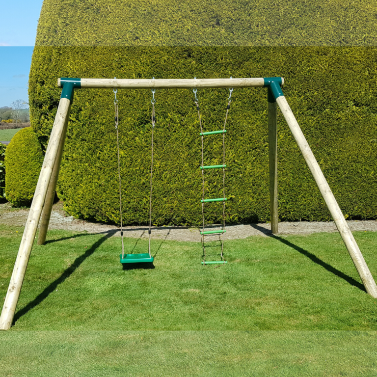 Urban Jungle Double Swing Set - Hennessy Outdoors