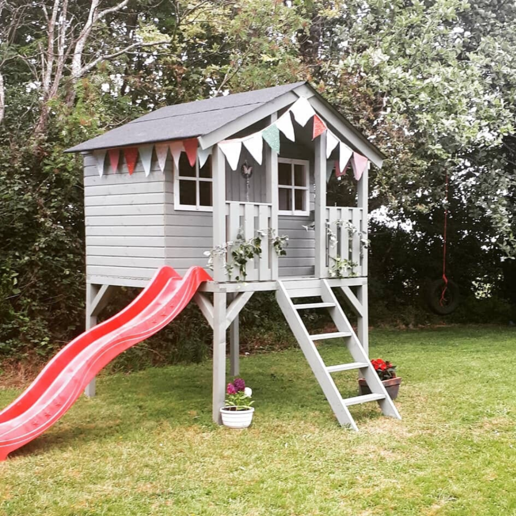 Toby Kids Playhouse with Slide 2.1m² - Hennessy Outdoors