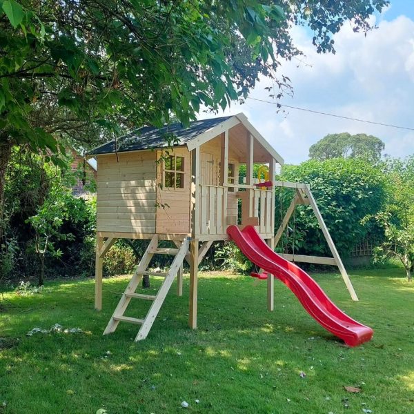 Toby Kids Playhouse Swing and Slide