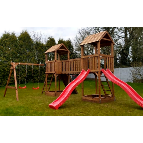 Urban Jungle Single Swing Set Hennessy Outdoors