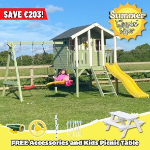 Toby Playhouse with Swing & Slide