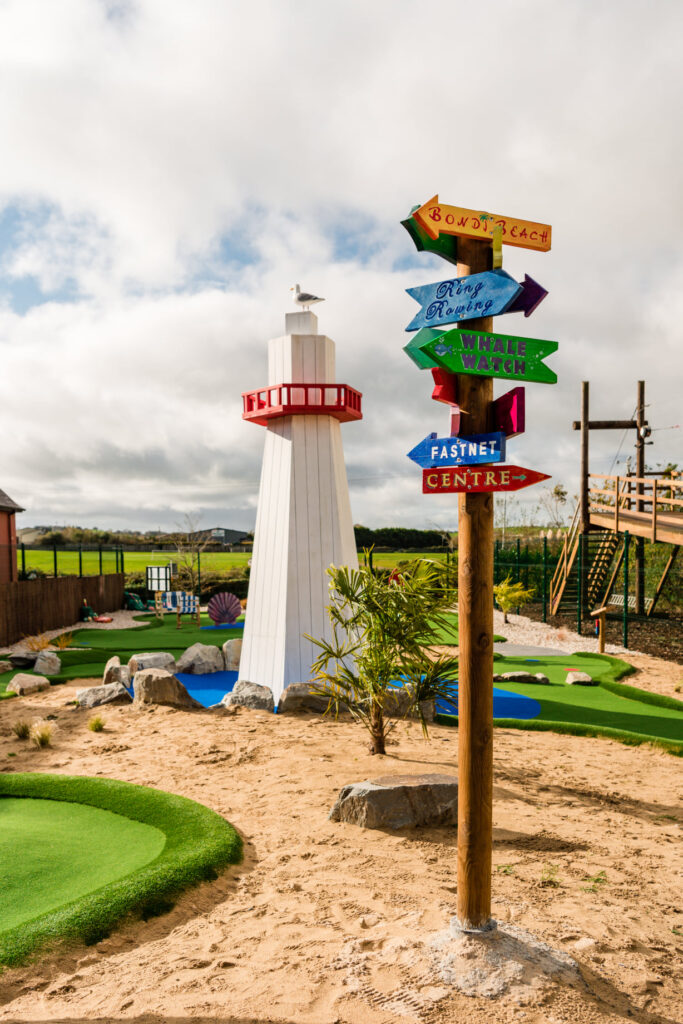 Mini Golf Course Maritime Theme Clonakilty Park Adventure Centre, Co