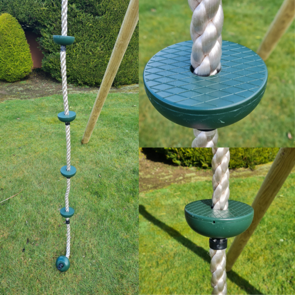 Climbing Rope with Holds
