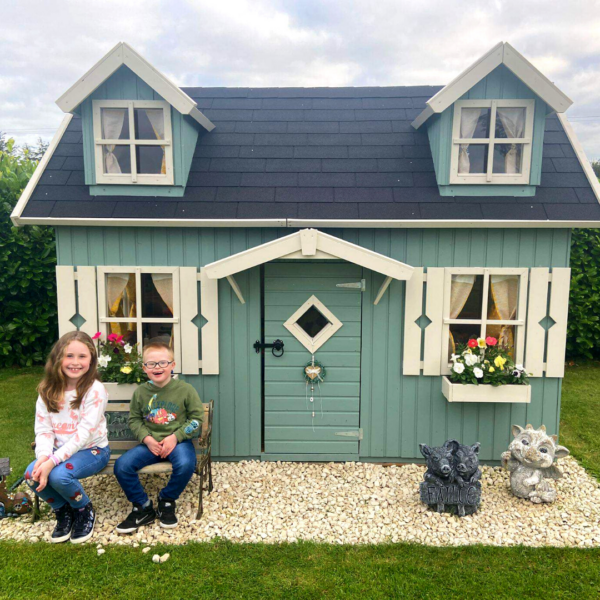 Manor Kids Wooden Playhouse