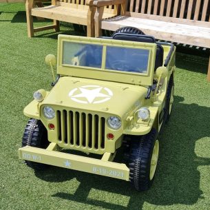 Kids Army Ranger Jeep