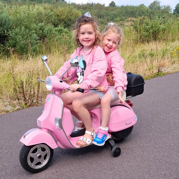 Kids Pink Ride On Vespa