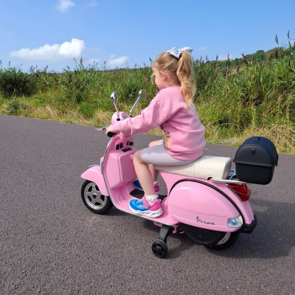 Kids Pink Ride On Vespa