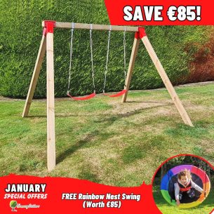 Isola Double Swing Set