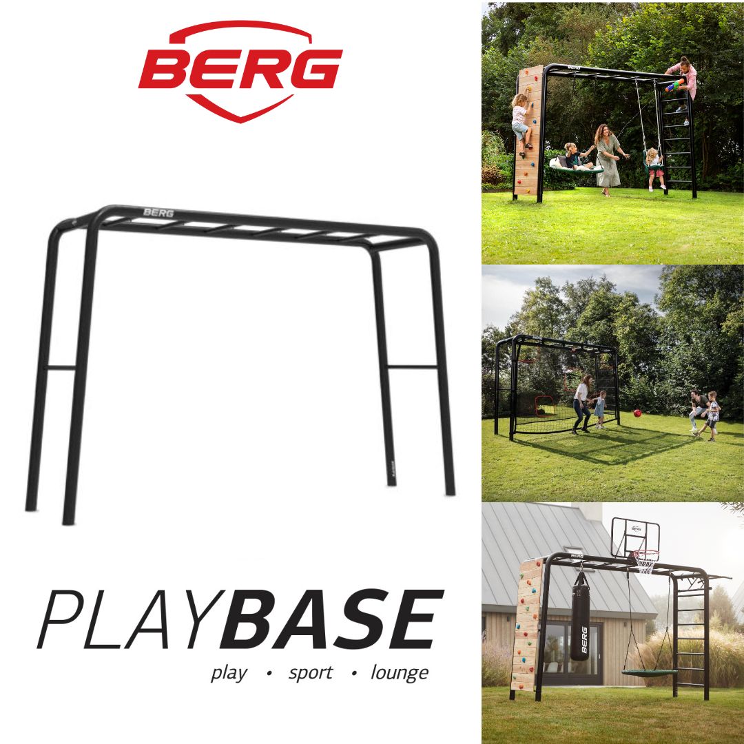 BERG PlayBase Medium TL Climbing net M Boxing bag - Family Play - Family  Sport - Family Lounge - Premium Quality