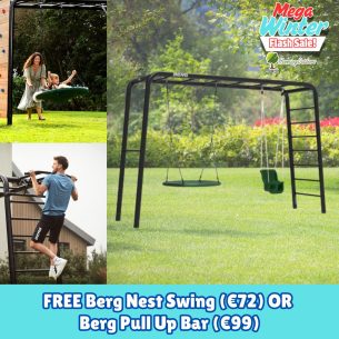 Berg PlayBase Climbing Frame Large Nest Swing Baby Swing