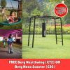 Berg PlayBase Climbing Frame Medium TL (Climbing Net + Boxing Bag)