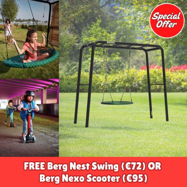 Berg PlayBase Climbing Frame Medium TT (Nest Swing)