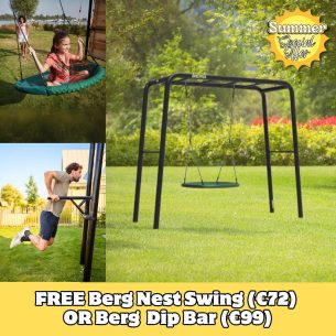 Berg PlayBase Climbing Frame Medium TT (Nest Swing)