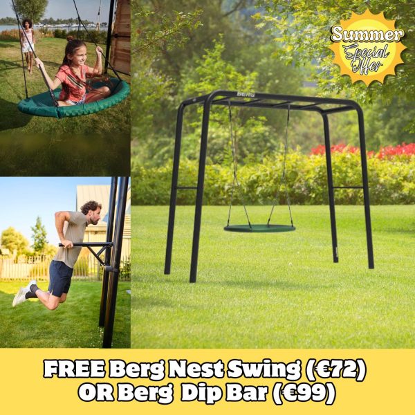 Berg PlayBase Climbing Frame Medium TT (Nest Swing)