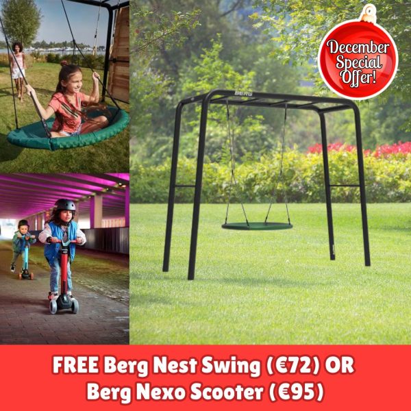 Berg PlayBase Climbing Frame Medium TT (Nest Swing)