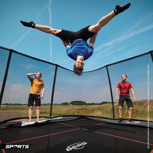 BERG Ultim Pro Bouncer Trampoline - Above Ground