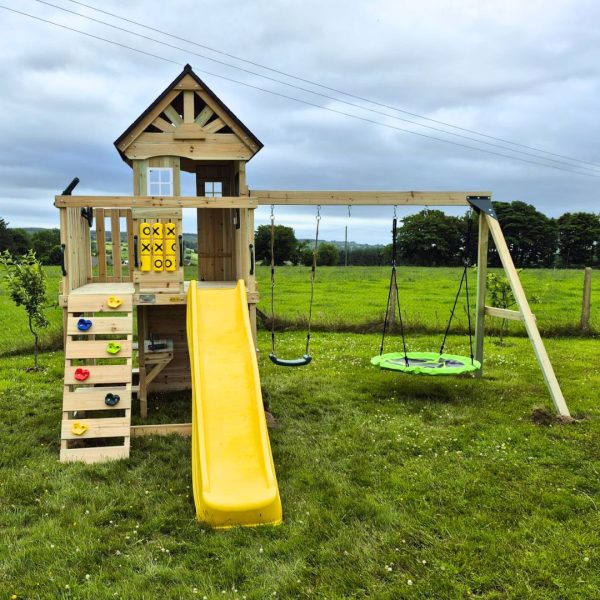Jungle Tower And Swing Set