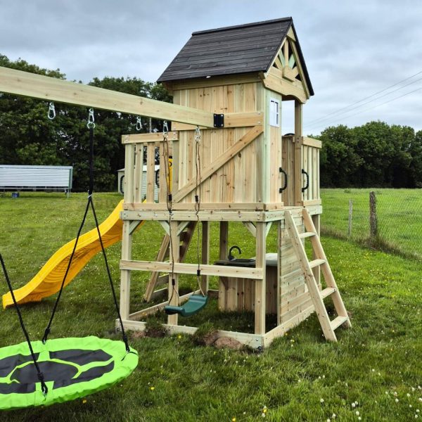 Jungle Tower And Swing Set