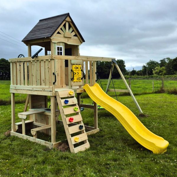 Jungle Tower And Swing Set