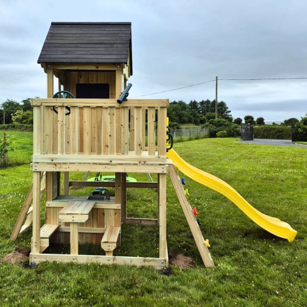 Jungle Tower And Swing Set