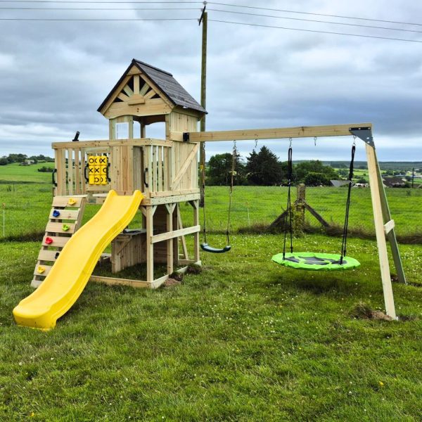 Jungle Tower And Swing Set