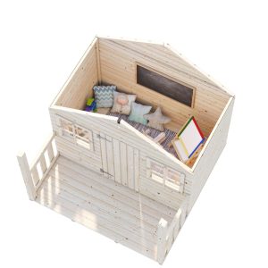 Internal View Of The Willow Kids Wooden Playhouse