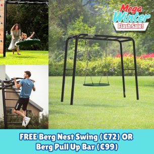 Berg PlayBase Climbing Frame Medium TT (Nest Swing)