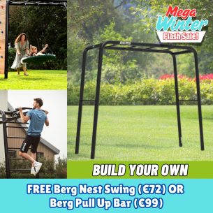 Berg PlayBase Climbing Frame Only – Medium (2)