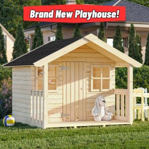 Willow Kids Wooden Playhouse (4)