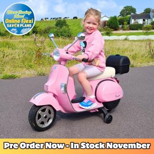 Kids Pink Ride On Vespa