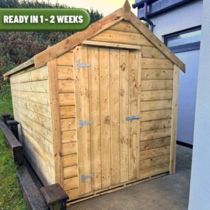 10ft x 6ft Timber Garden Shed