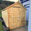 Front view of the 10ft x 6ft Timber Garden Shed