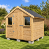 8ft x 8ft Timber Garden Shed