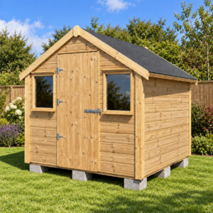 8ft x 8ft Timber Garden Shed