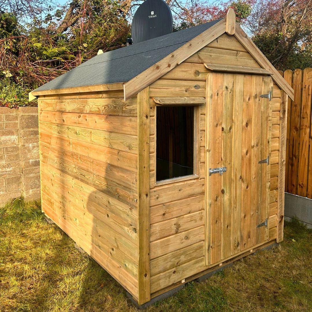 8ft x 6ft Timber Garden Shed - Image 9