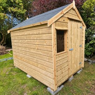 8ft x 6ft Timber Garden Shed